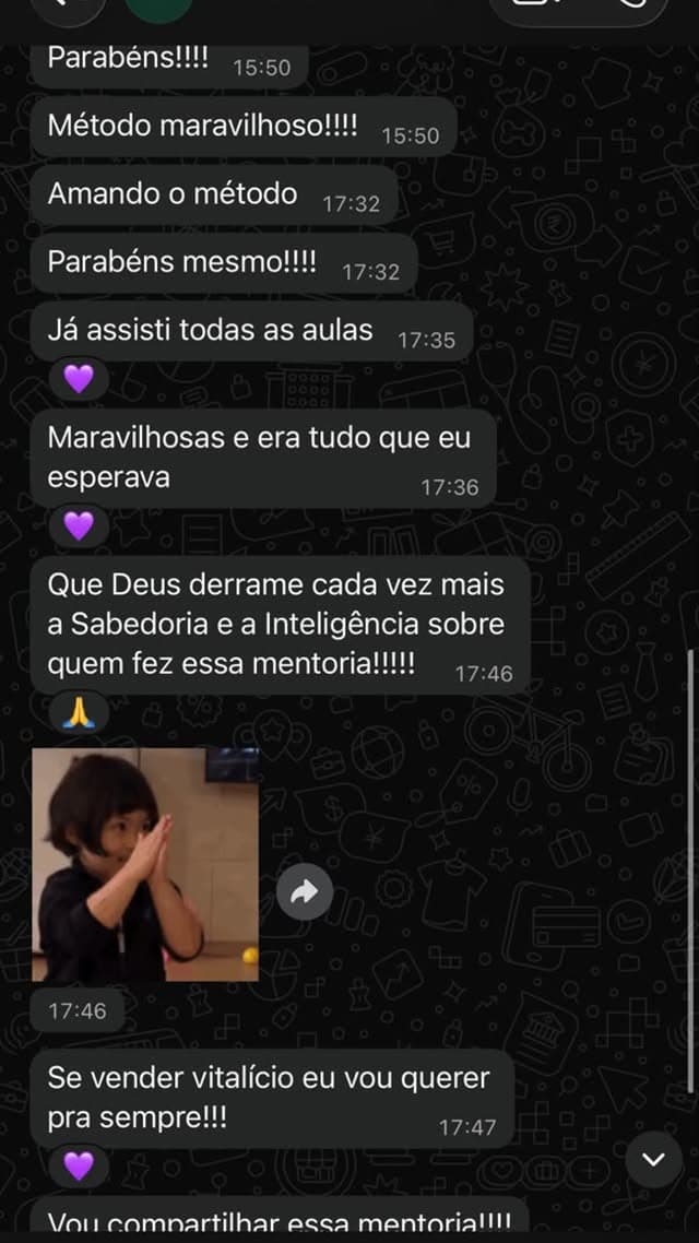 Depoimento de aluno 1