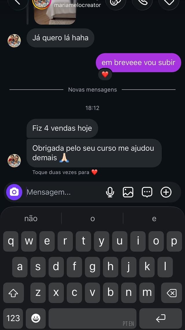 Depoimento de aluno 7