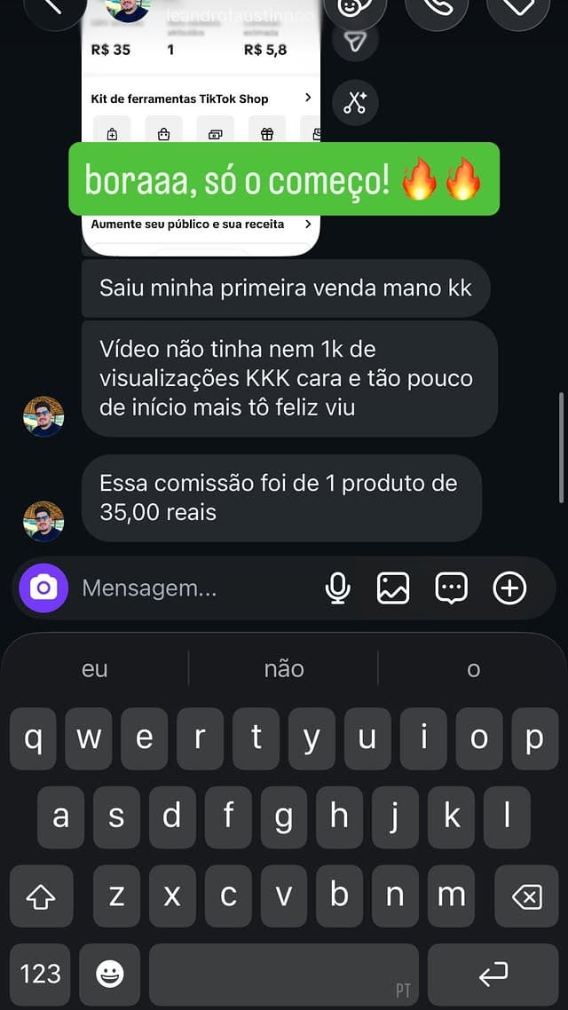 Depoimento de aluno 13