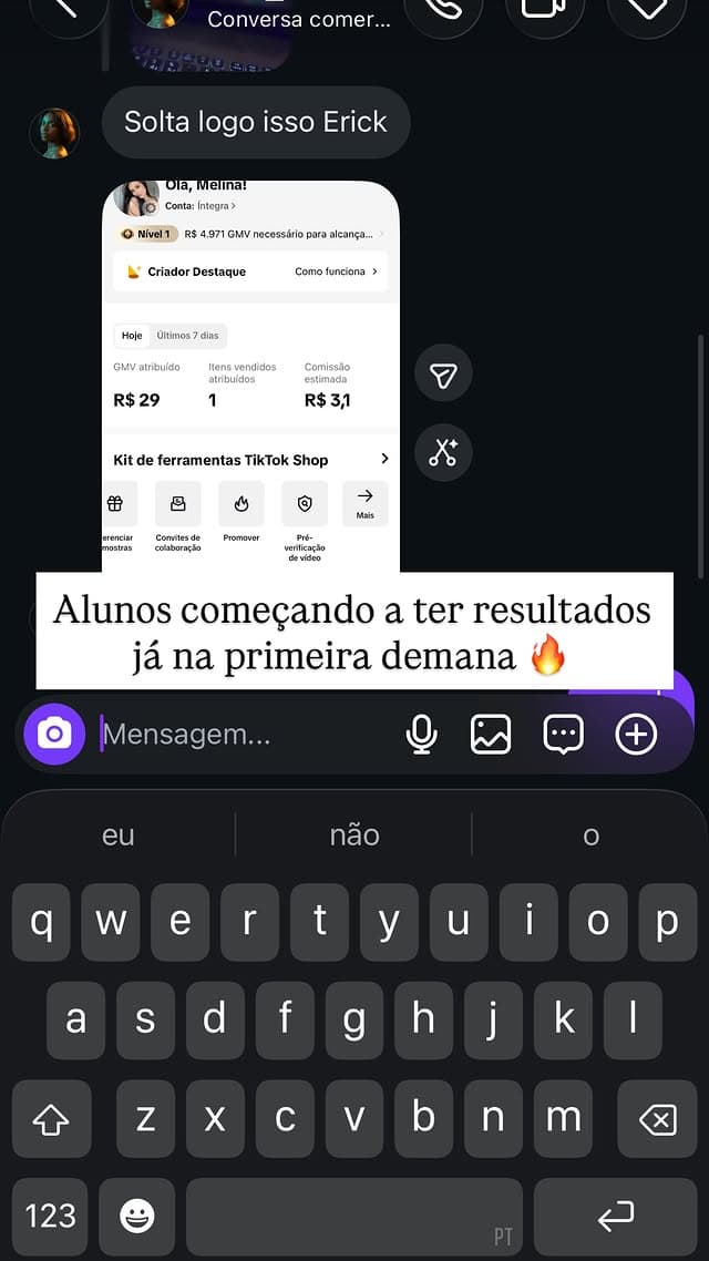 Depoimento de aluno 17